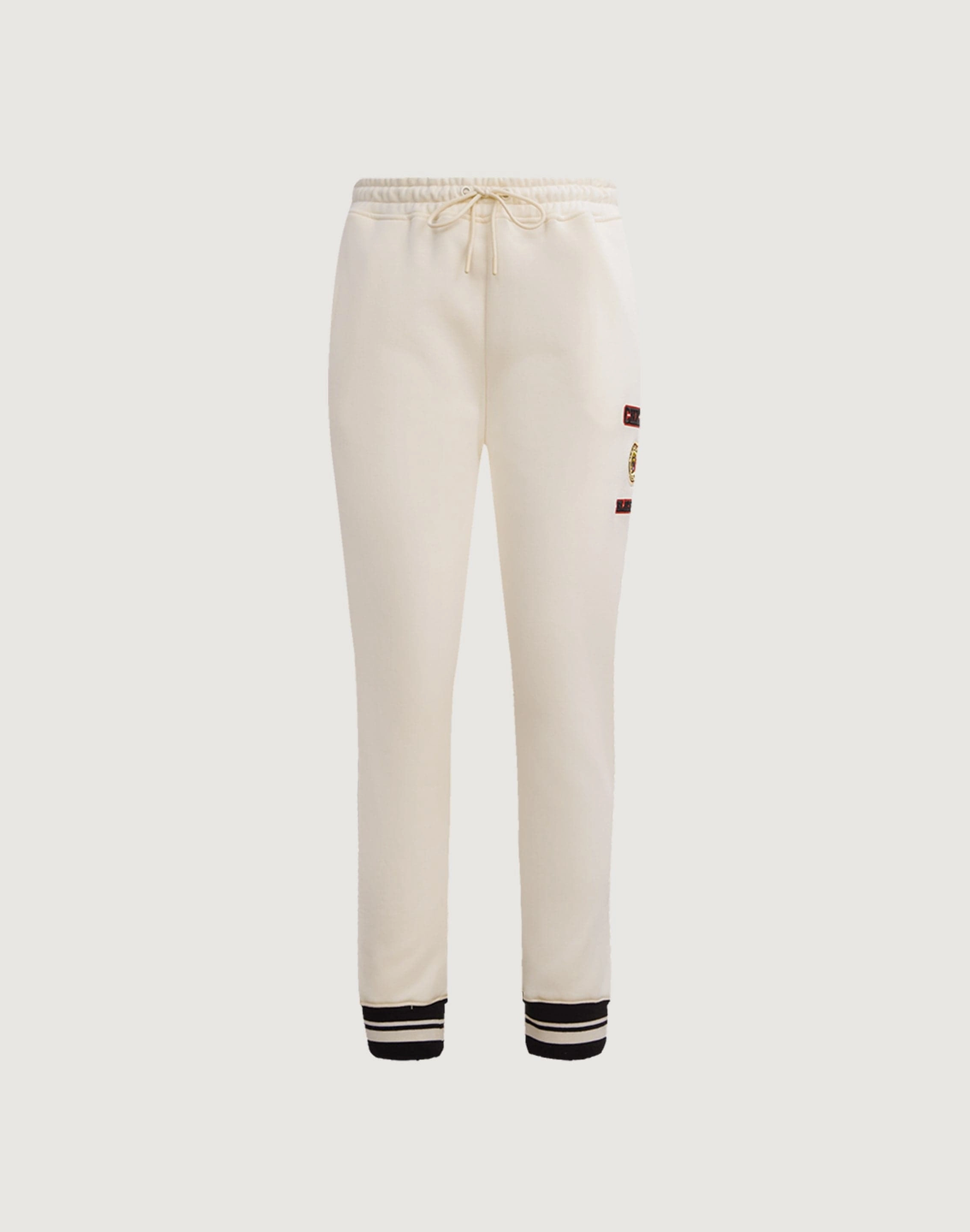 Pro Standard Chicago Blackhawks Retro Classic Rib Sweatpants Embroidered fashion Fashion care (washing, ironing, etc.)