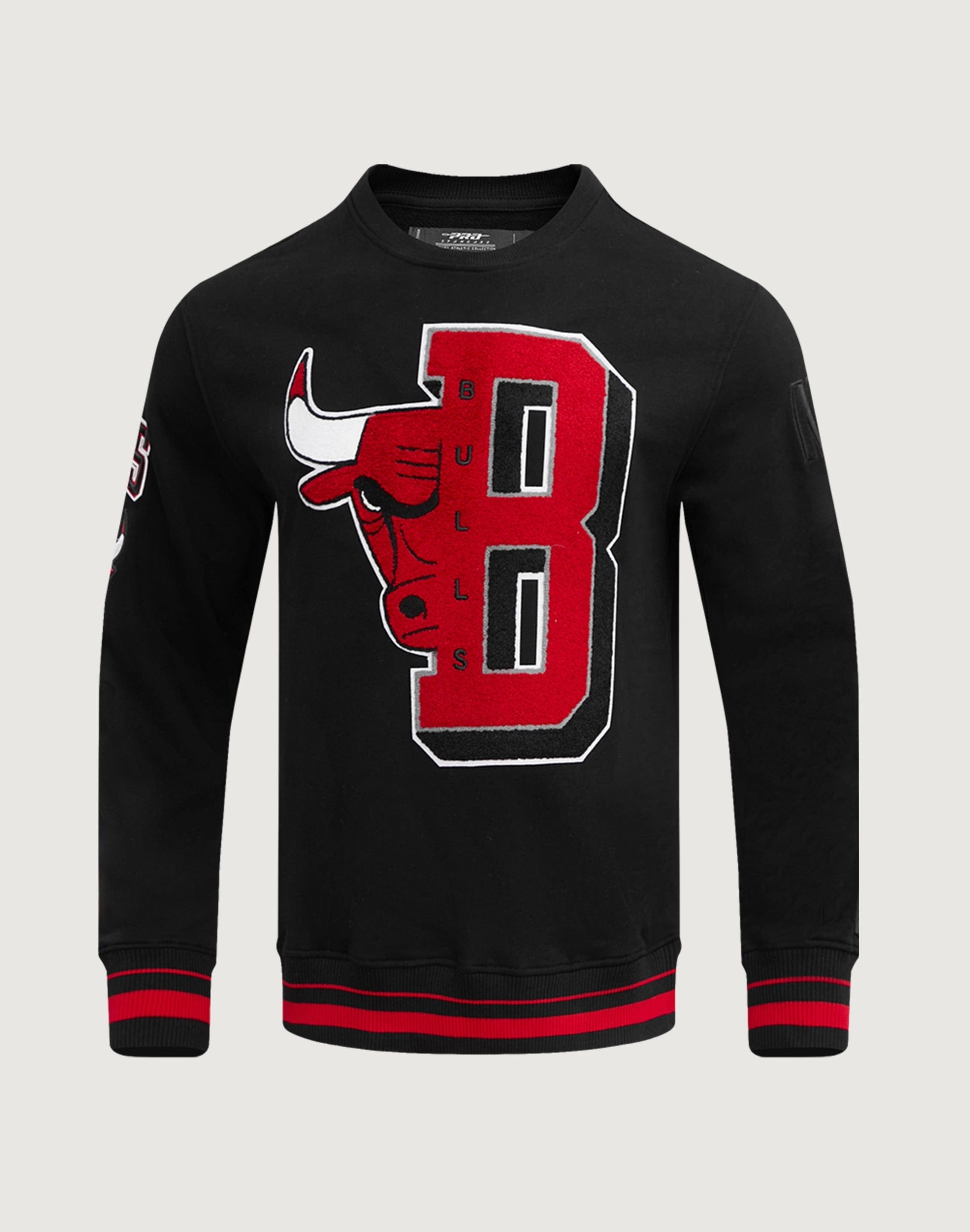 Pro Standard Chicago Bulls Mashup Rib Crewneck Smart fashion (wearables) Outerwear options