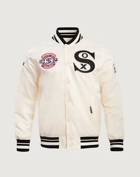 Pro Standard Chicago White Sox Retro Classic Rib Satin Jacket Fashion subscription services Fashion catalog
