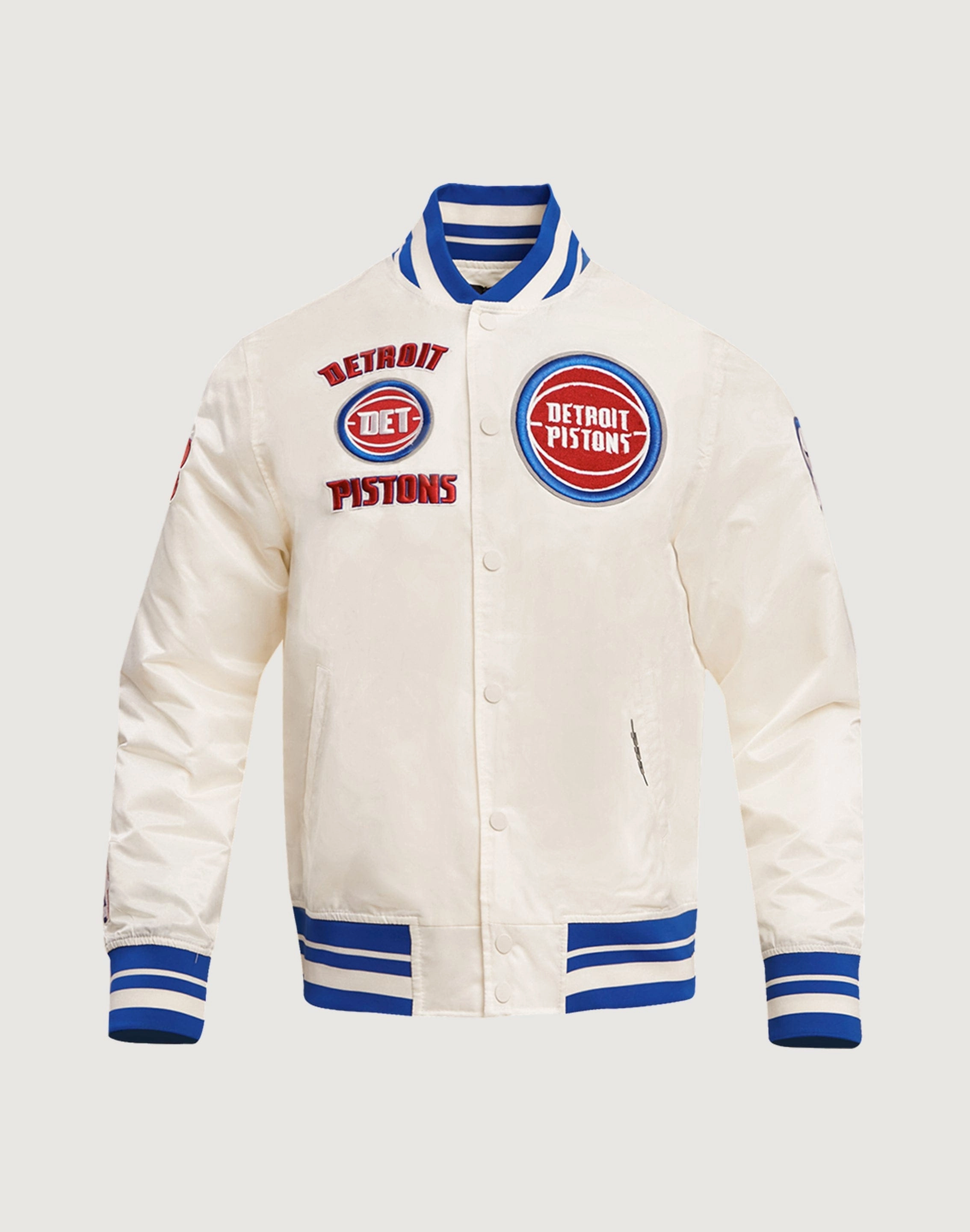 Pro Standard Detroit Pistons Retro Classic Rib Satin Jacket Organic fashion products Fashion advice