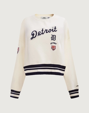 Pro Standard Detroit Tigers Retro Classic Rib Crewneck Evening wear Best - selling fashion
