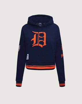 Pro Standard Detroit Tigers Retro Classic Rib Cropped Hoodie Fashion on sale Designer fashion items
