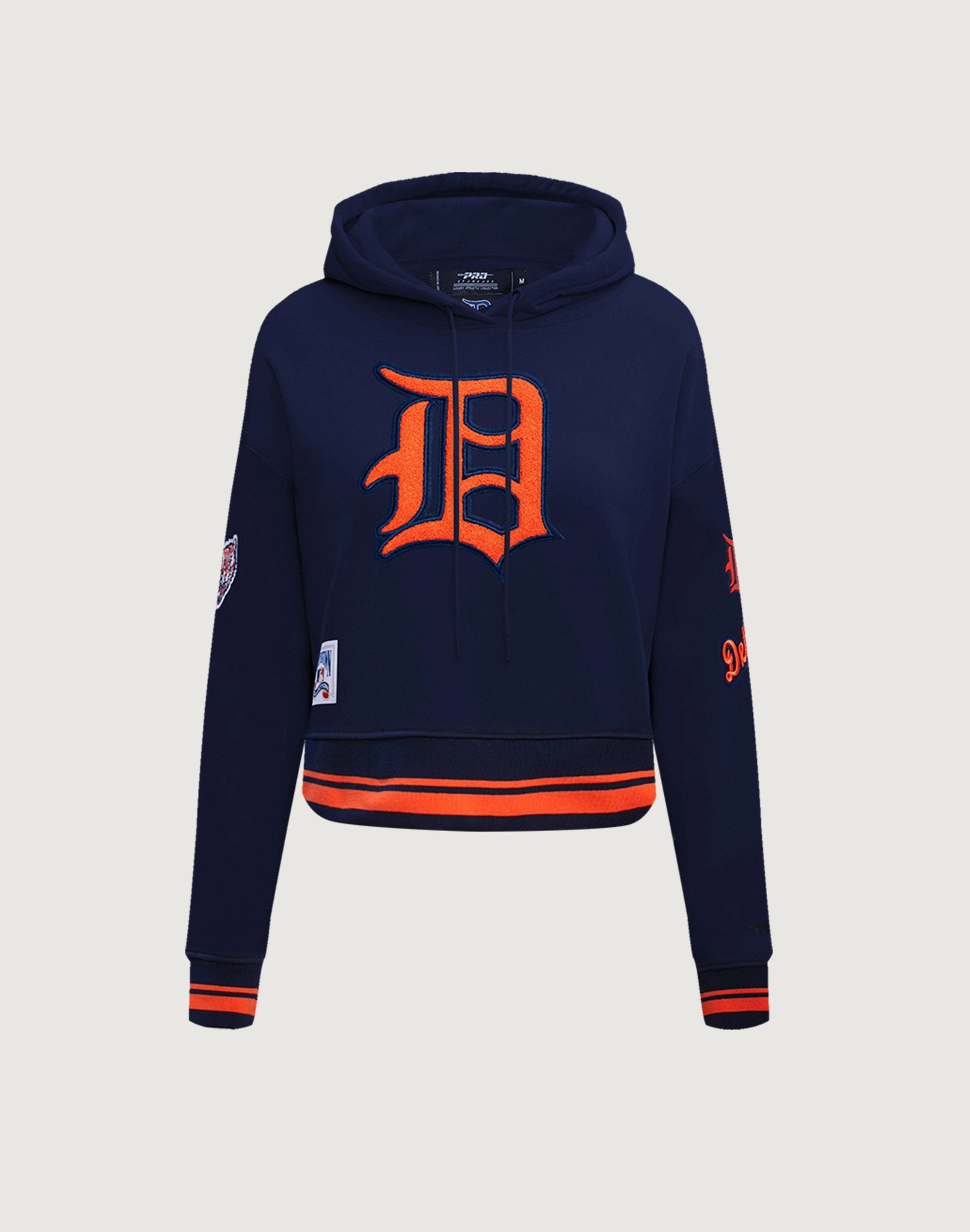 Pro Standard Detroit Tigers Retro Classic Rib Cropped Hoodie Smart fashion (wearables) Online fashion shopping