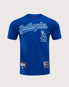 Pro Standard Los Angeles Dodgers Logo Pro Team Taping Top Leather - material fashion Upcycled fashion