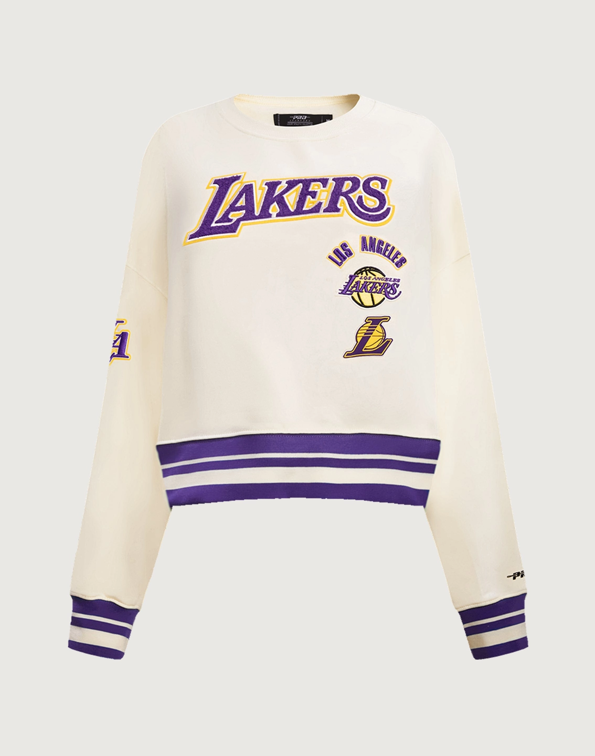 Pro Standard Los Angeles Lakers Retro Classic Crewneck Everyday wear Minimalist fashion