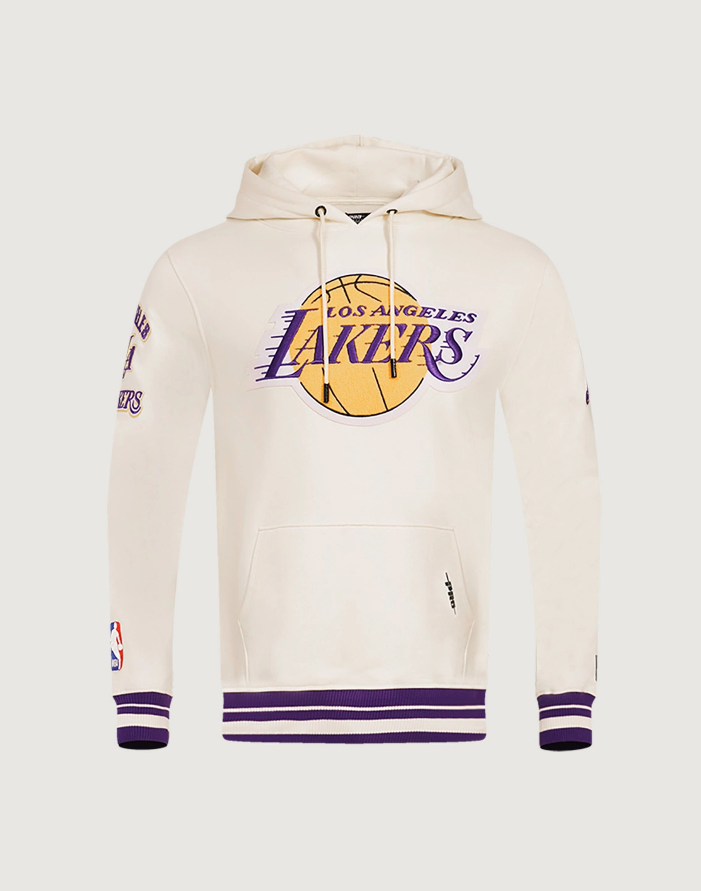 Street fashion Pro Standard Los Angeles Lakers Retro Classic Hoodie Embroidered fashion