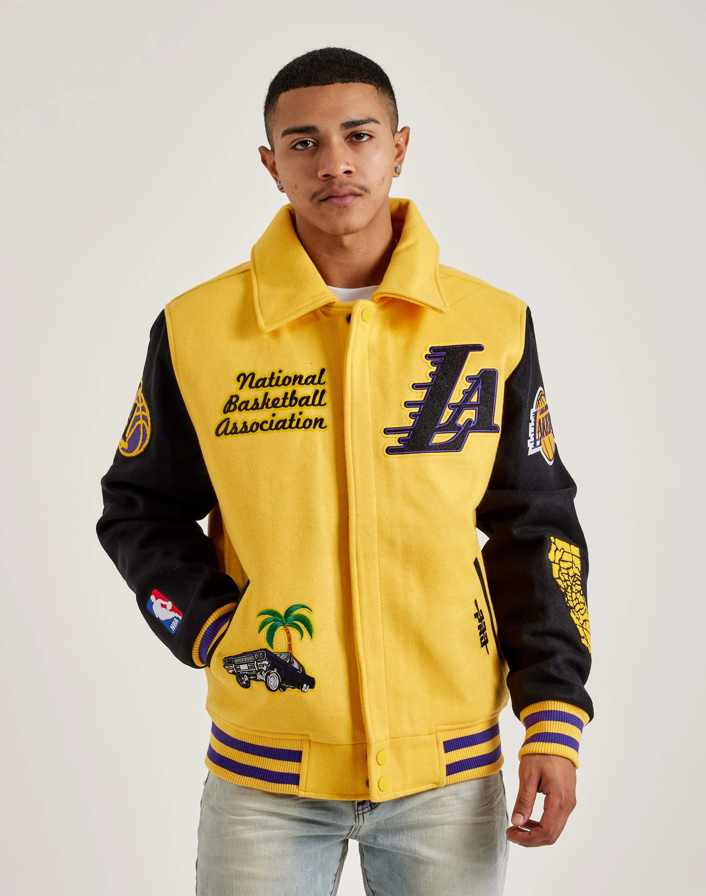 Pro Standard Los Angeles Lakers Varsity Jacket Wardrobe staples Fashion subscription services