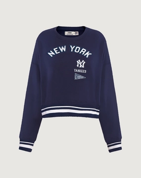 Pro Standard New York Yankees Retro Classic Crewneck Fashion subscription services Lace - detailed fashion