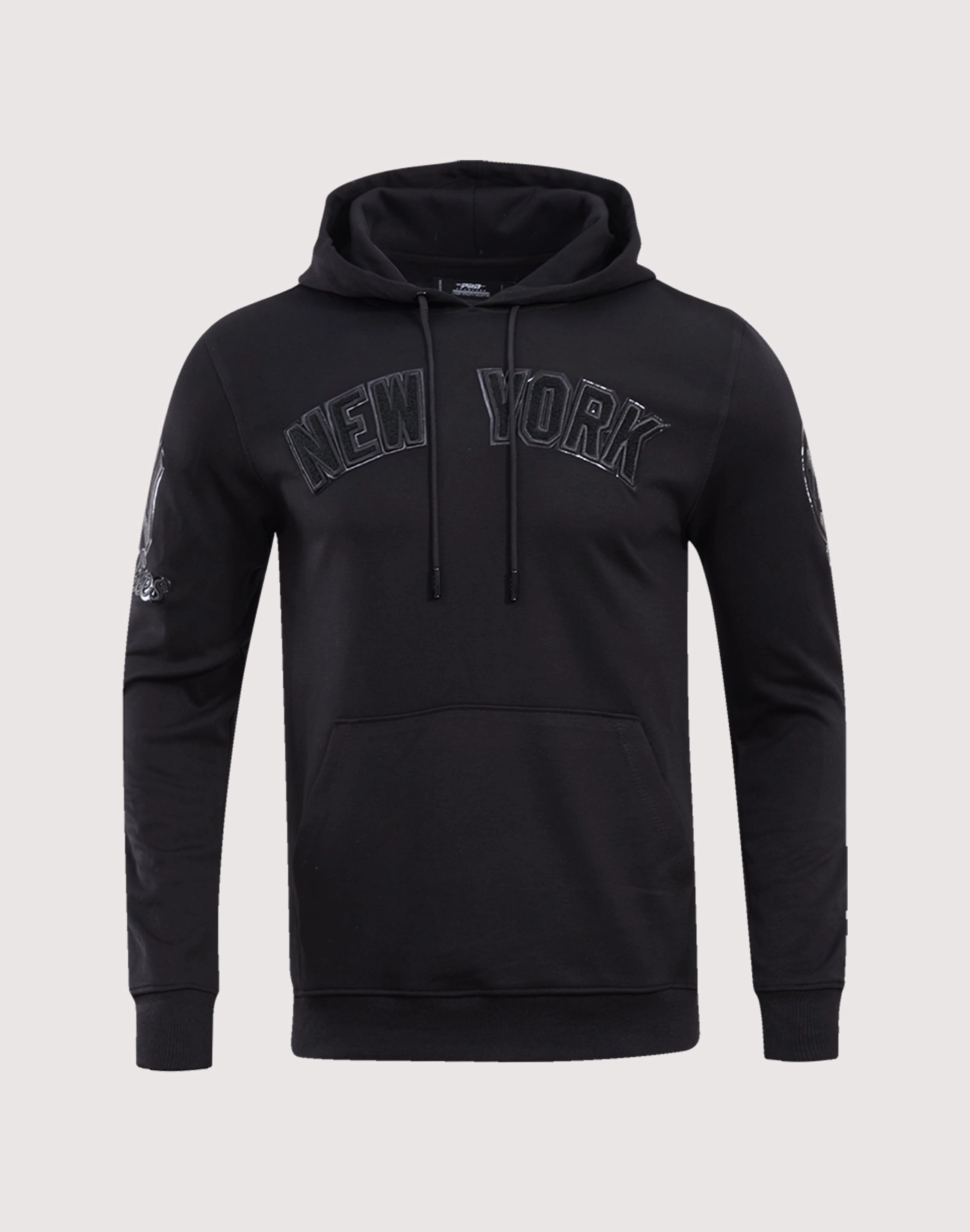 Pro Standard New York Yankees Triple Black Logo Hoodie Stylish products Fashion accessories