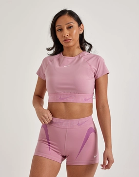 Recycled fashion materials Nike Pro Dri-FIT Cropped Tee Fashion advice
