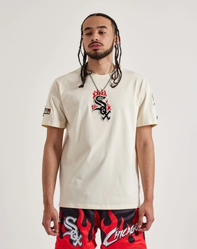 Recycled fashion materials Pro Standard Chicago White Sox Flame Tee Fashion photography