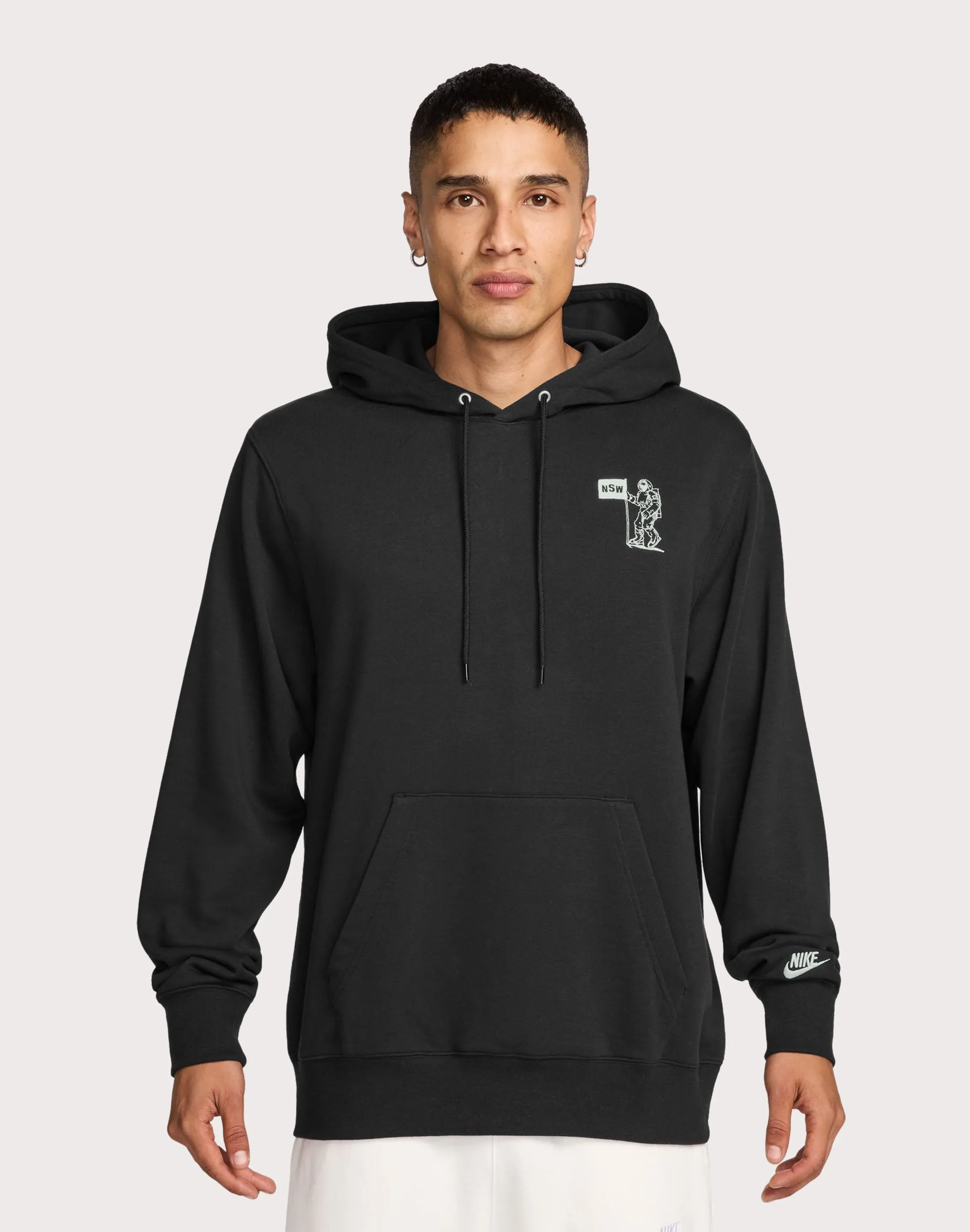 Retro fashion finds Nike Club French Terry Pullover Hoodie Comfortable apparel