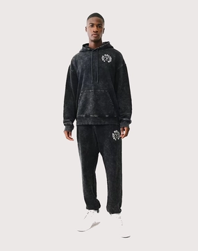 Retro fashion finds True Religion Mineral Wash Buddha Face Joggers Clothing assortments