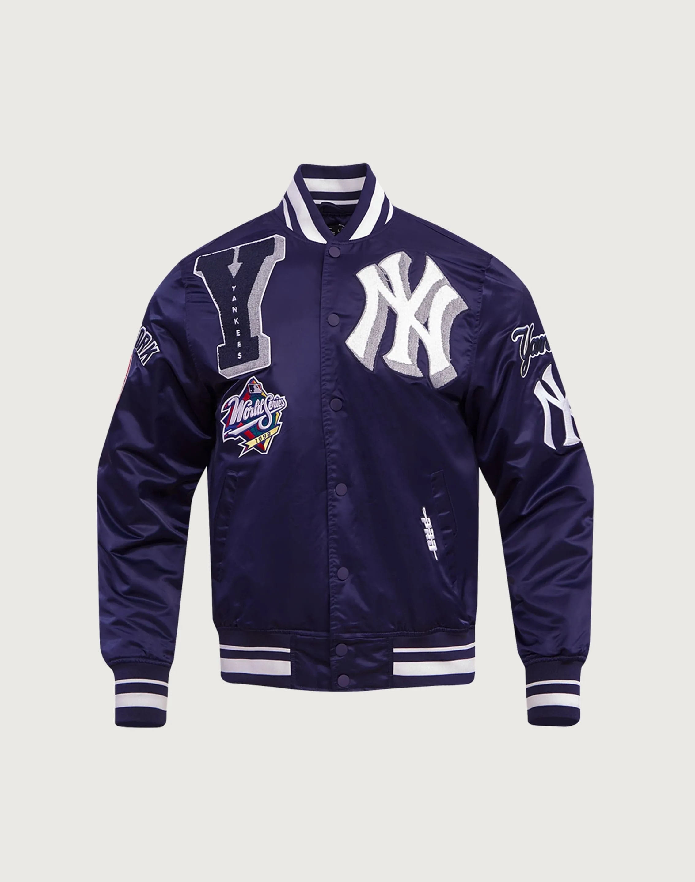 Runway fashion Pro Standard New York Yankees Mashup Rib Satin Jacket Smart casual wear