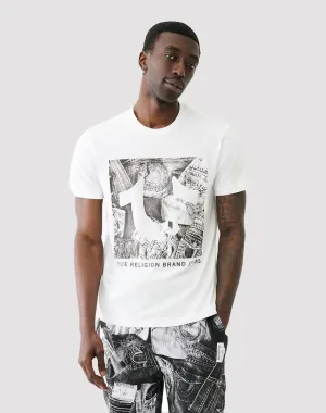 Runway fashion True Religion All Over Print Classics Tee Retro fashion finds