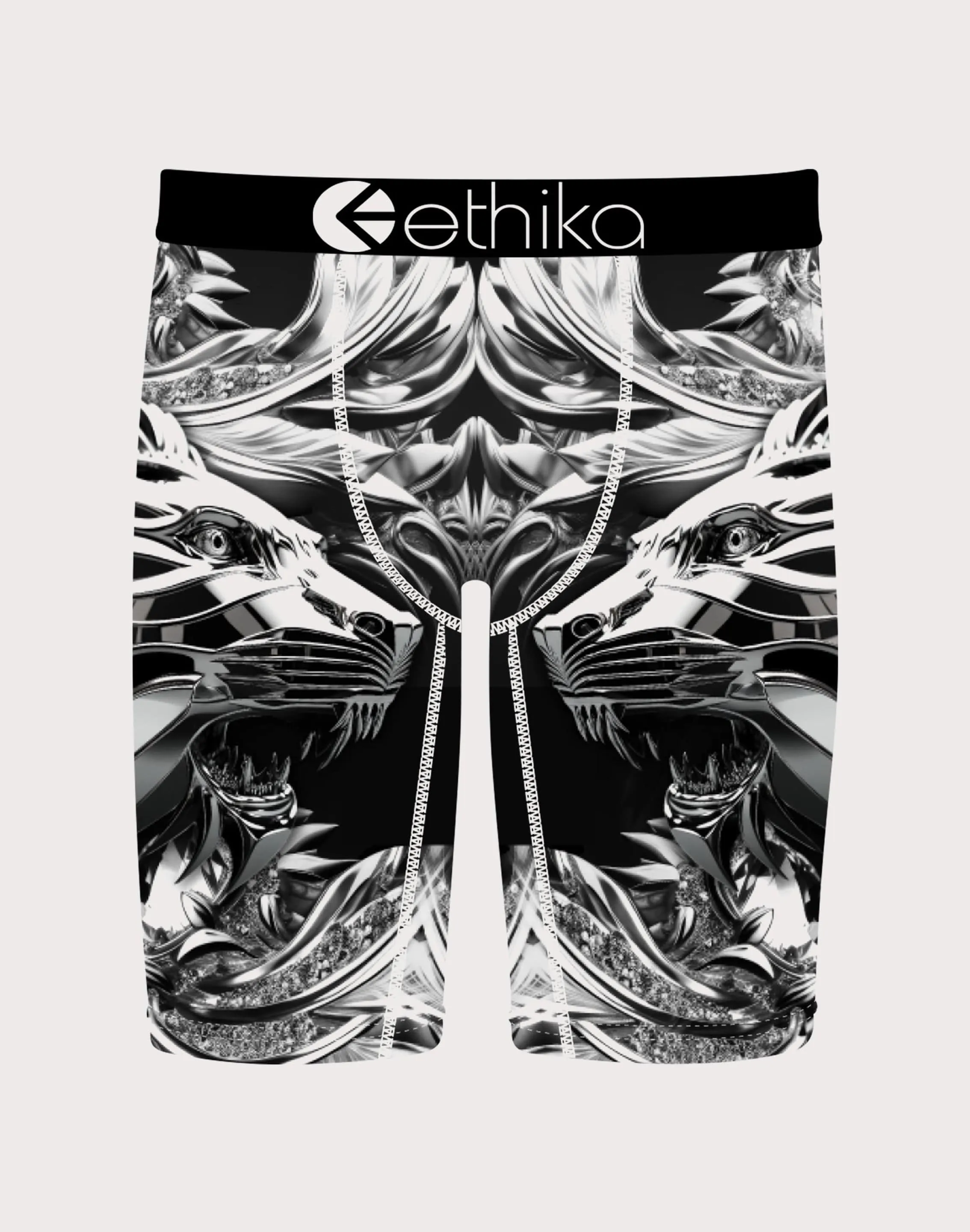 Silk - fabric fashion Ethika King Chrom Boxer Briefs Fashion-forward items