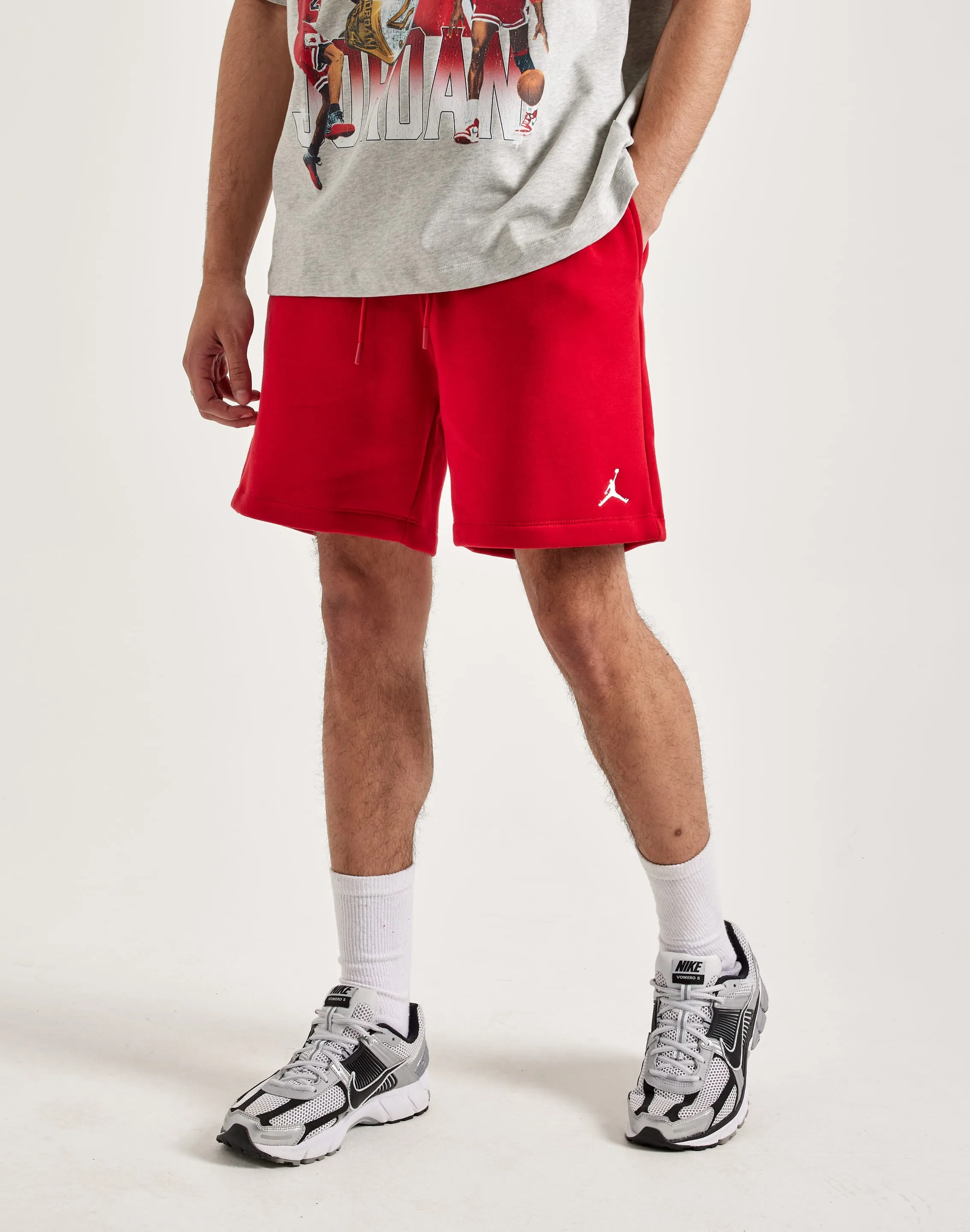 Smart casual wear Jordan Brooklyn Fleece Shorts Fashion history