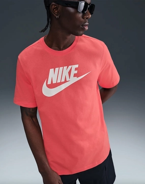 Smart casual wear Nike Icon Futura Tee Cotton - made fashion