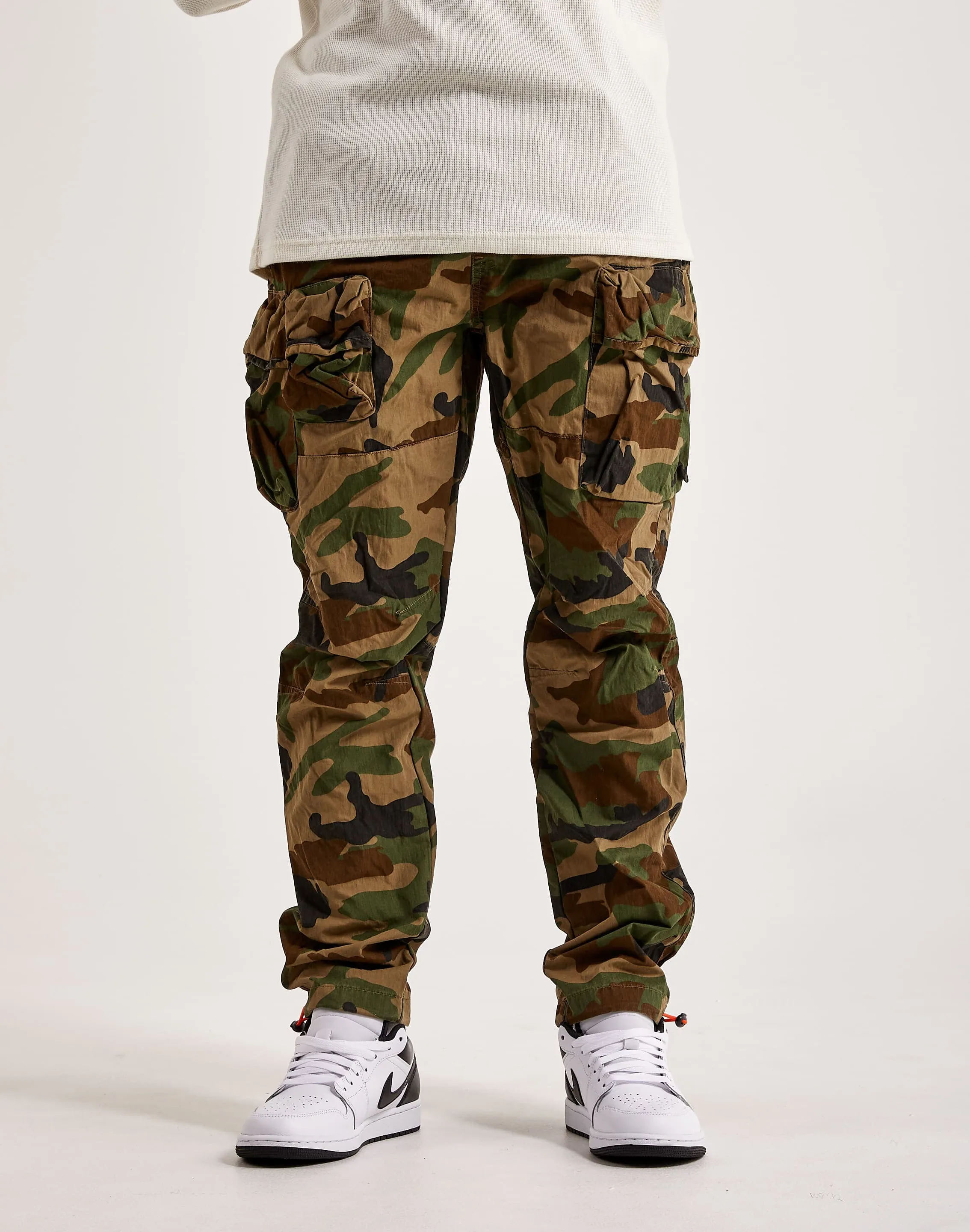 Smoke Rise Utility Peach Nylon Cargo Pants Fashion collections Fashion lookbook
