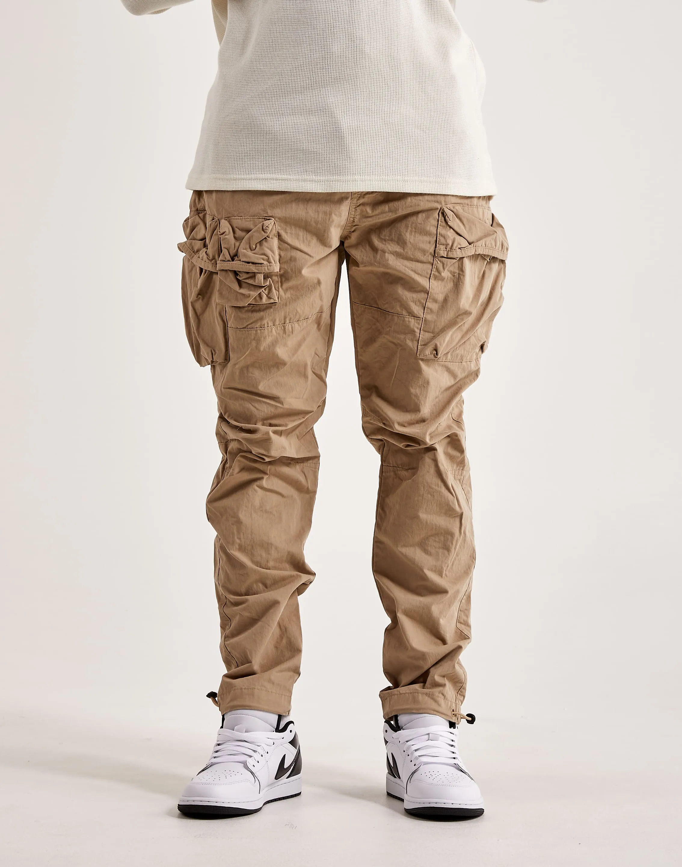 Smoke Rise Utility Peach Nylon Cargo Pants Preppy style items Sustainable fashion practices