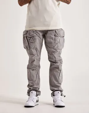 Smoke Rise Utility Peach Nylon Cargo Pants Recycled fashion materials Hip - hop fashion