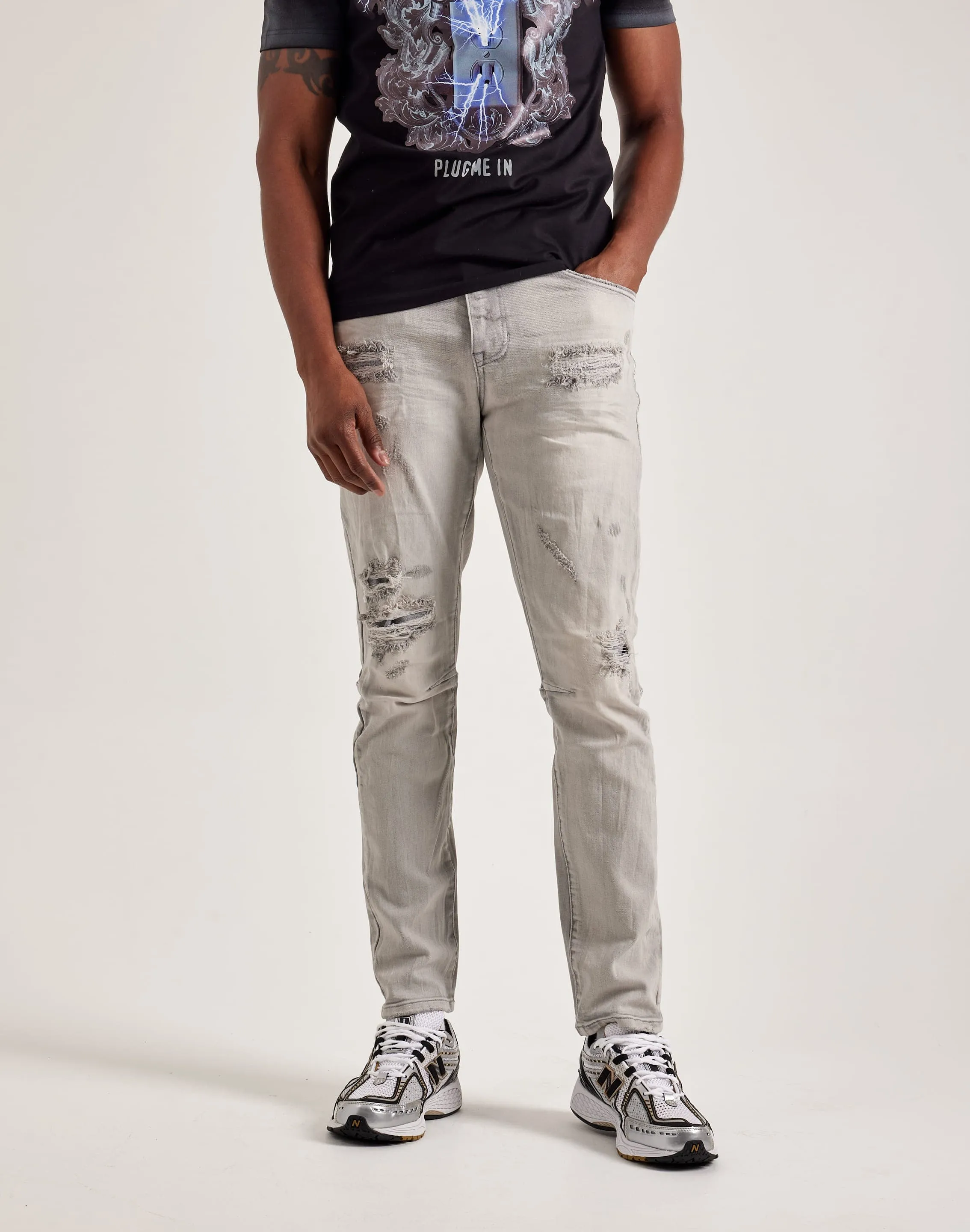 Smoke Rise Vintage Washed Slim Denim Jeans Fashion trends by region Nautical - themed fashion