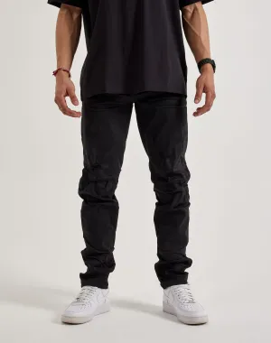 Smoke Rise Vintage Washed Slim Denim Jeans Outerwear options Fashion essentials