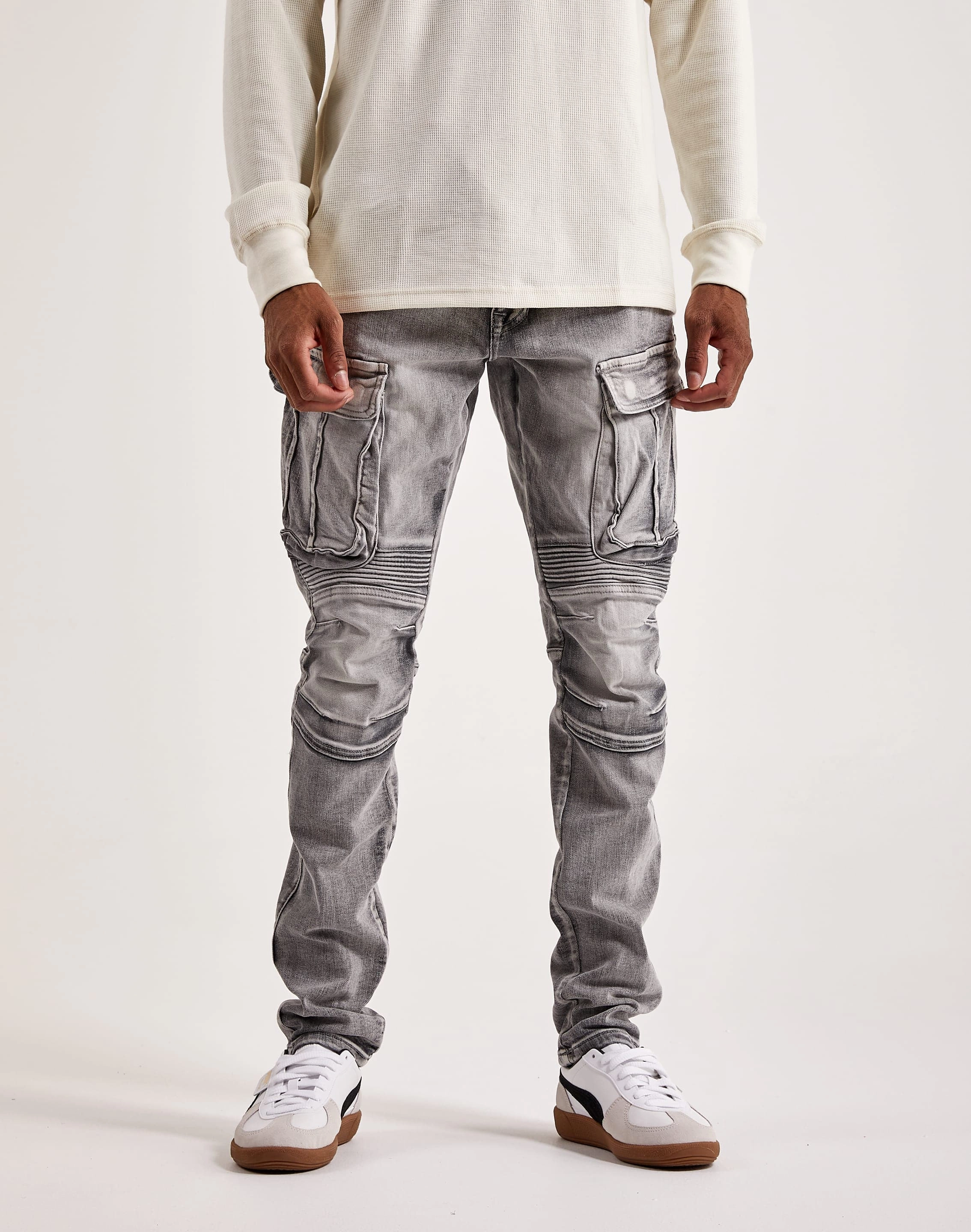 Smoke Rise Denim Moto Cargo Pants Clothing prices Fashion brands