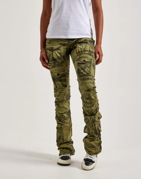 Smoke Rise High-Rise Stacked Cargo Pants Business casual wear Fashion lookbook
