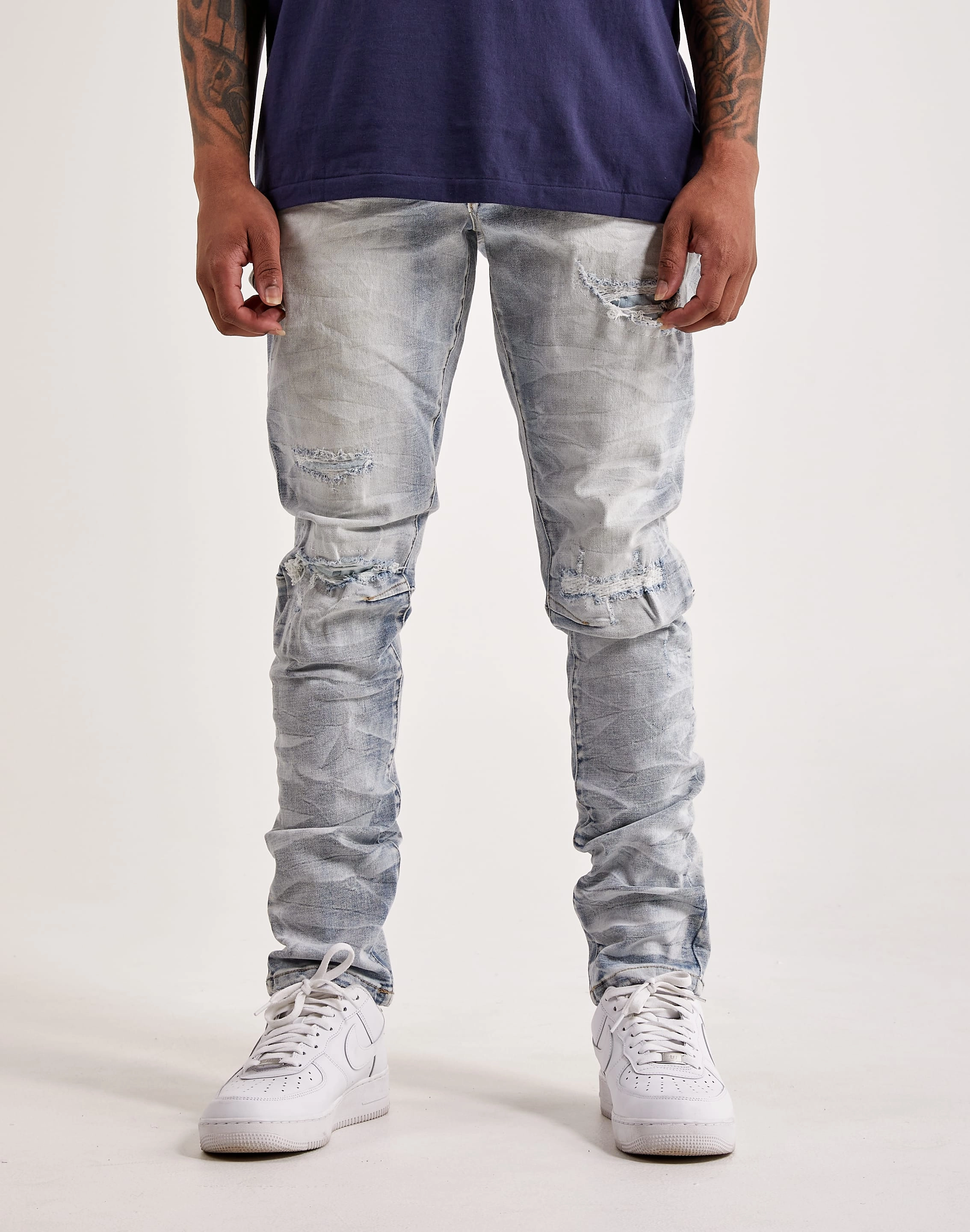 Smoke Rise  Lightning Basic Slim Tapered Jeans Fashion advice Fashion technology