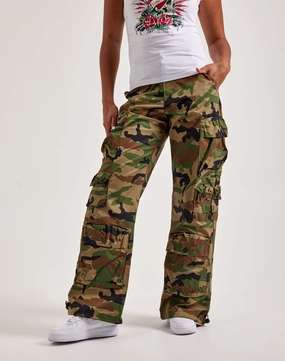 Smoke Rise Nylon Cargo Pants Style statements Silk - fabric fashion