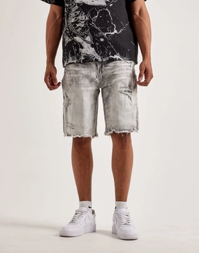 Smoke Rise Rip Off Shorts Comfortable apparel Upcycled fashion