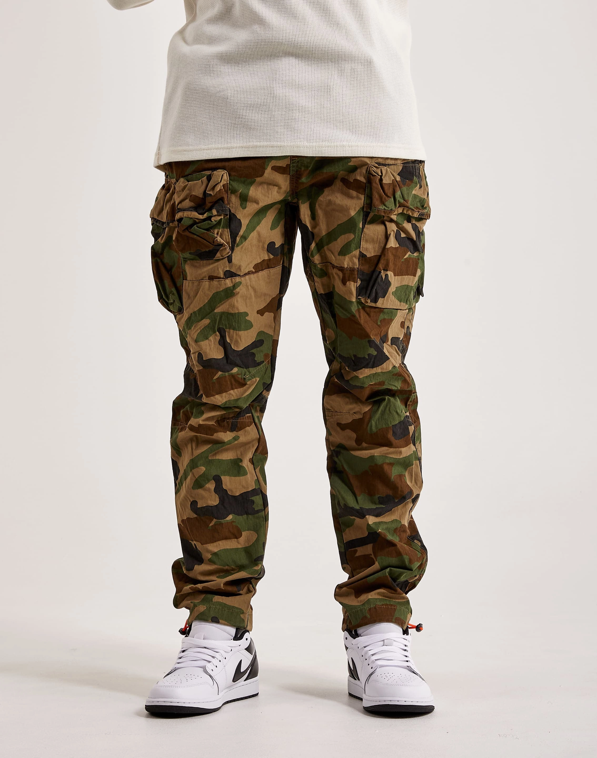 Smoke Rise Utility Peach Nylon Cargo Pants Fashion collections Fashion lookbook