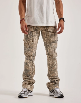 Smoke Rise Utility Stacked Flared Cargo Pants Affordable fashion Retro fashion finds