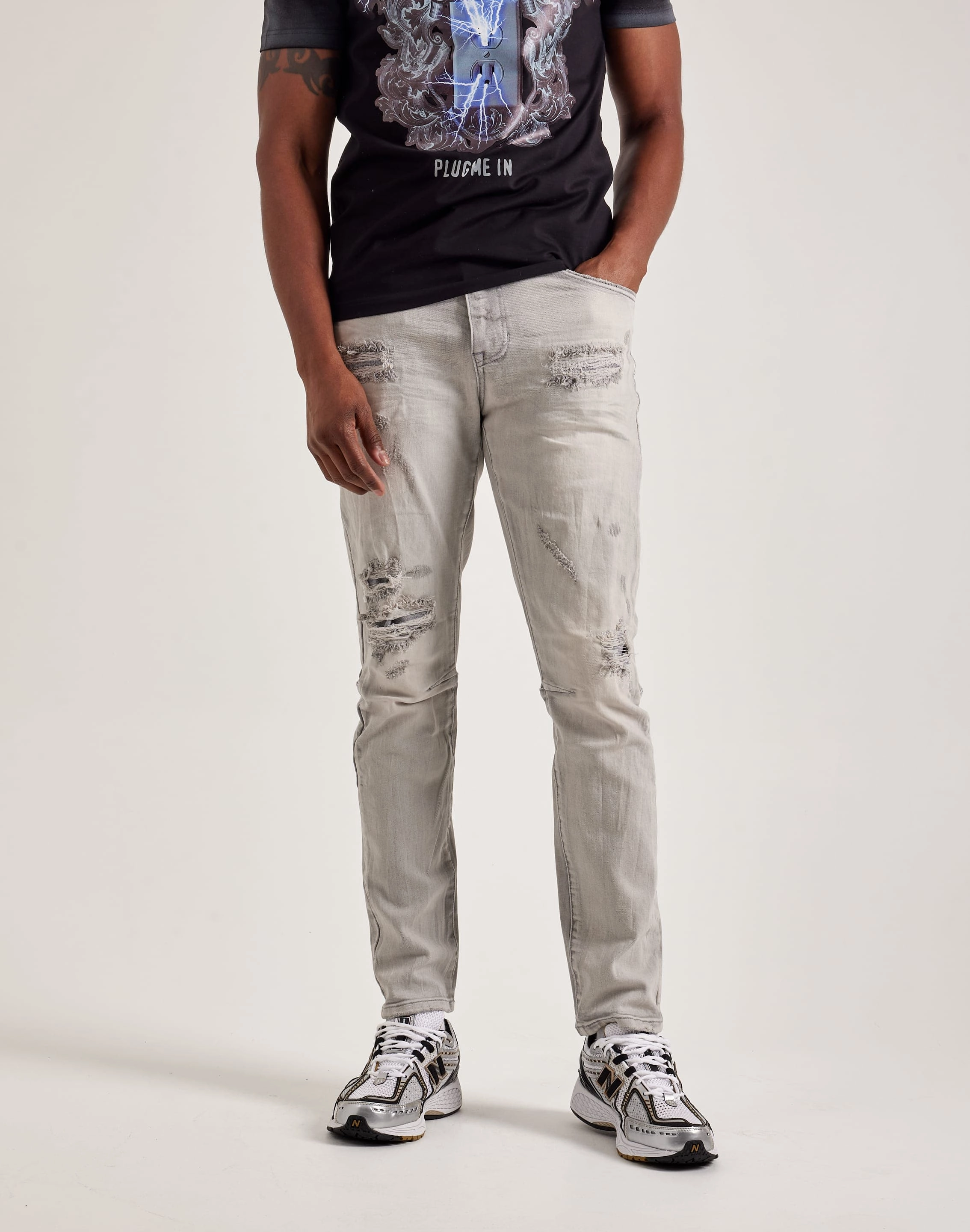 Smoke Rise Vintage Washed Slim Denim Jeans Fashion trends by region Nautical - themed fashion