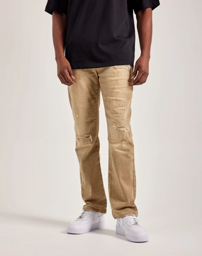 Smoke Rise Wave Effect Straight Denim Jeans Fashion for all body types Fashion brands
