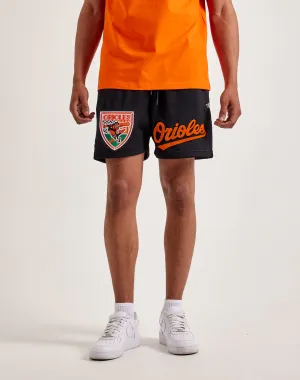 Street fashion Pro Standard Baltimore Orioles Shorts Suede - finished fashion