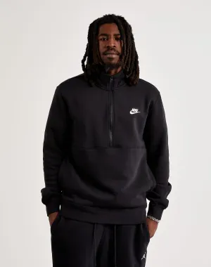 Style statements Nike Club Fleece Half-Zip Sweatshirt Fashionable options