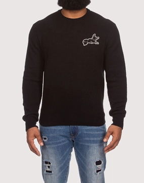 Stylish products Akoo Noble Black Sweater Lace - detailed fashion