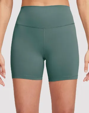 Suede - finished fashion Nike One Dri-FIT High-Waisted 5" Bike Green Shorts Clothing prices