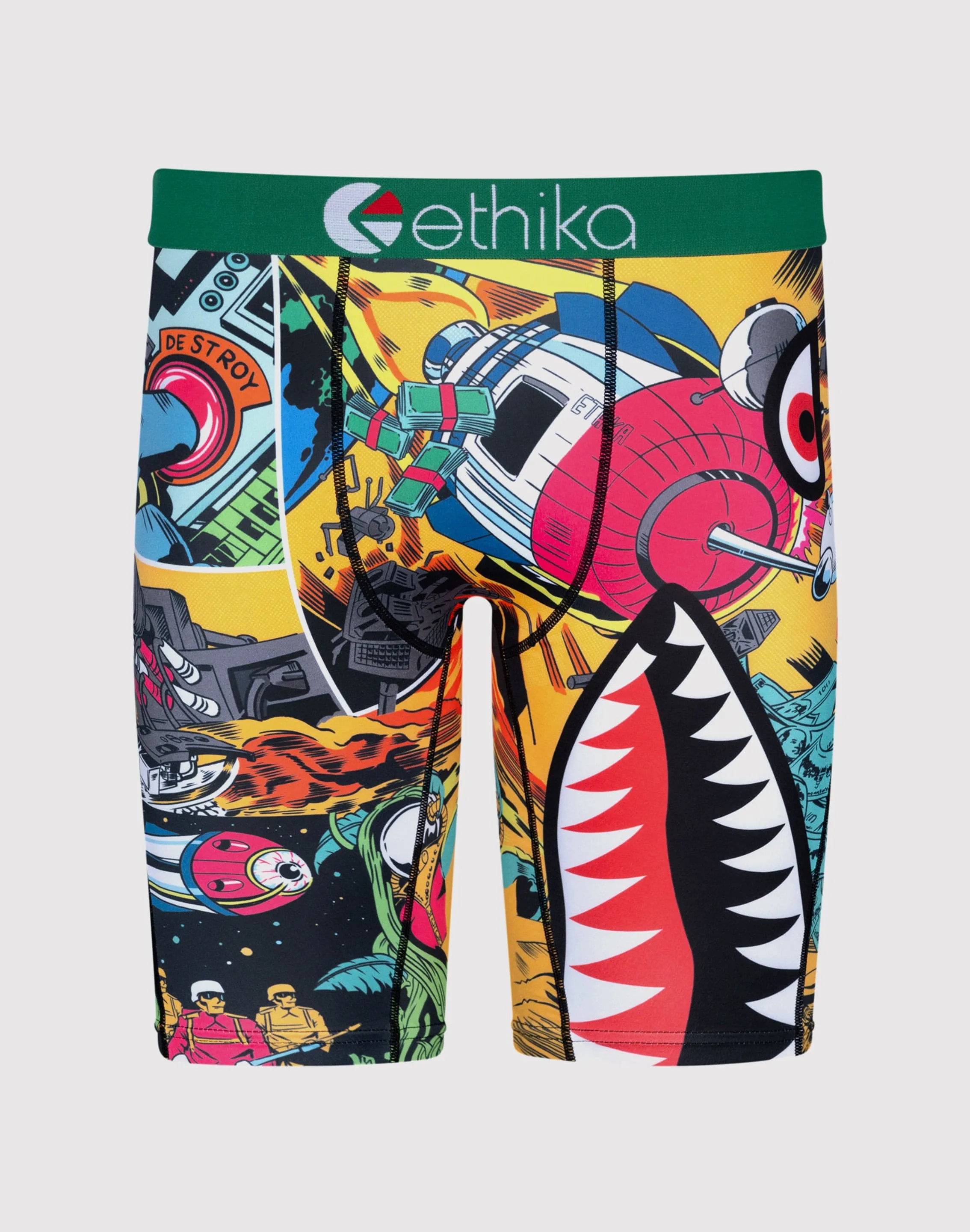 Sustainable fashion Ethika Bomber Villain Boxer Briefs Fashion care (washing, ironing, etc.)
