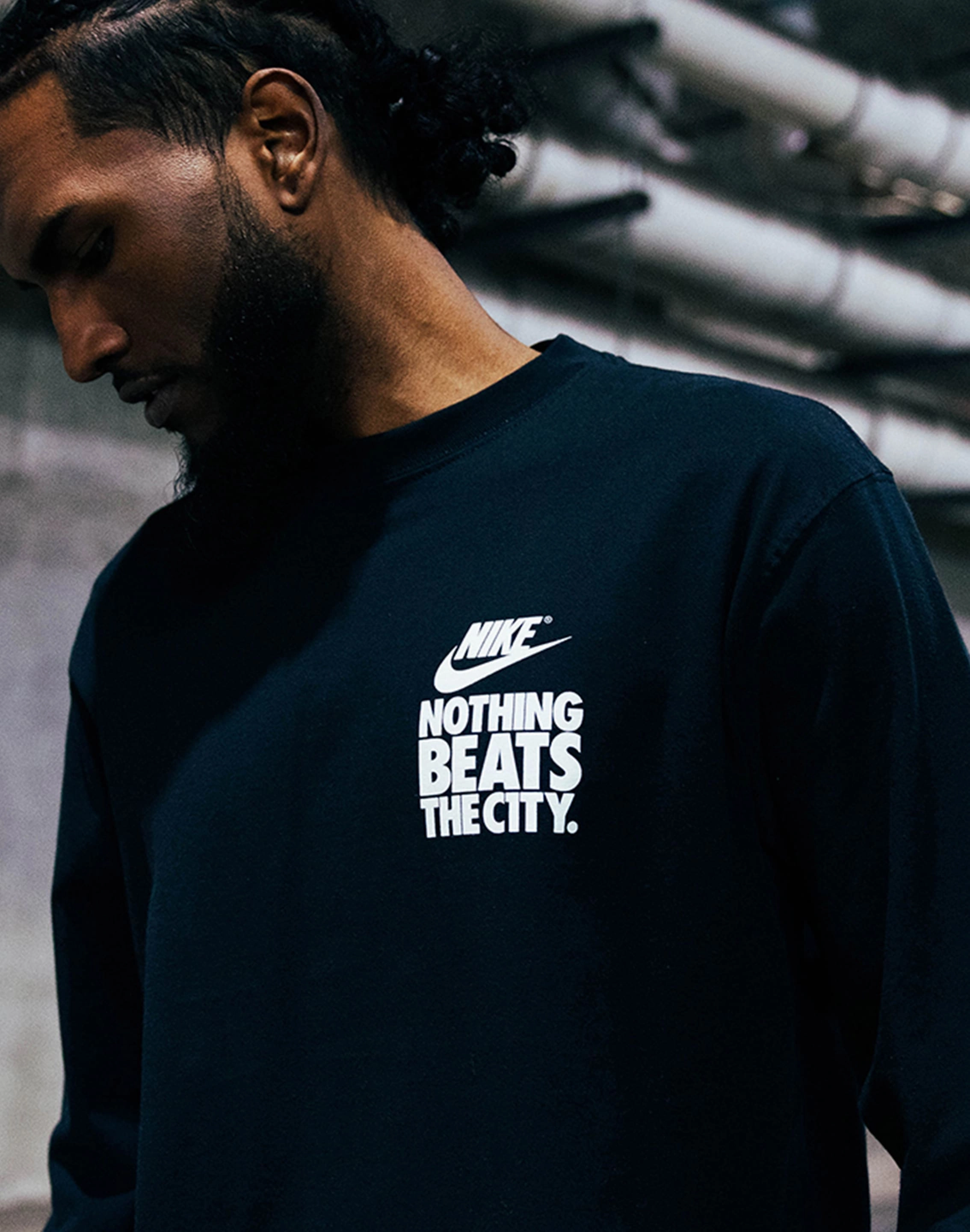 Fashion forecasting Nike Max90 City Long-Sleeve Tee Party wear