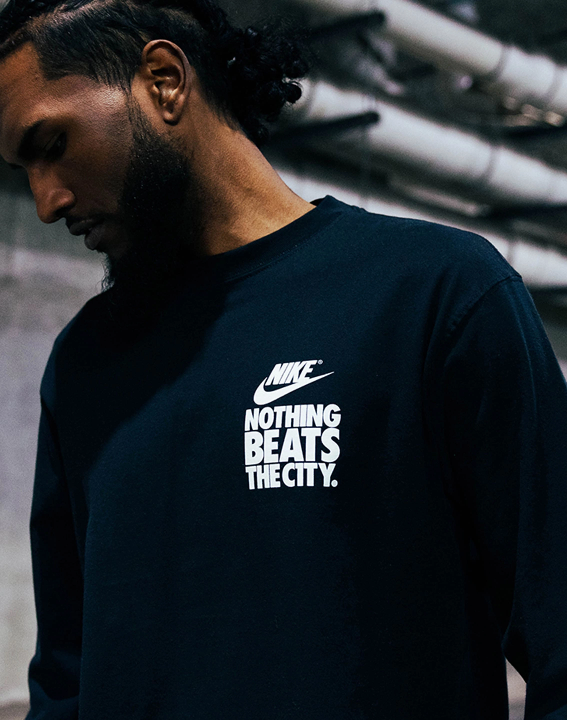 Sustainable fashion practices Nike Max90 City Long-Sleeve Tee Wardrobe staples