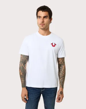 True Religion Blazing World Tour Logo Tee Comfortable apparel Fashion trends