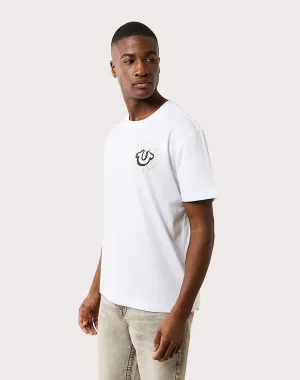 True Religion Shining Crest Tee Recycled fashion materials Affordable fashion