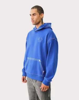 True Religion Super QT Buddha Pullover Hoodie Budget - friendly fashion Fashion exhibitions