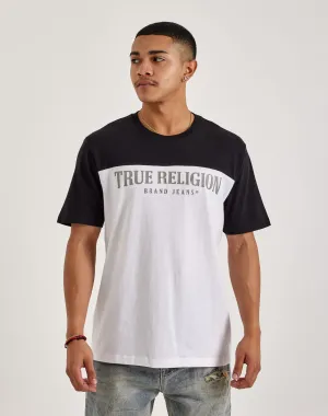 True Religion Two-Toned Tee Activewear gear Lingerie and intimates