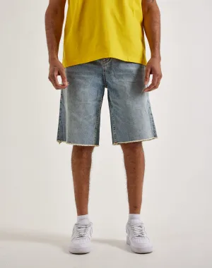 True Religion Vinny Denim Shorts Athleisure fashion Recycled fashion materials