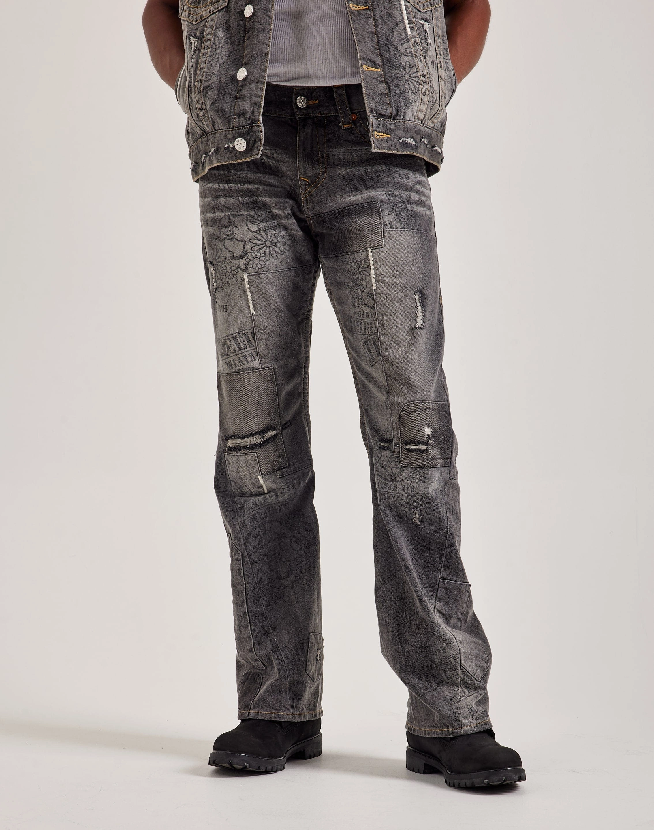 True Religion Bad Weather Joey Stacked Pocket Jeans Outerwear options Style statements
