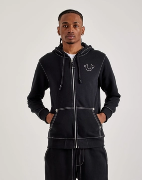True Religion Big-T Full-Zip Hoodie Fashion rental Stylish products